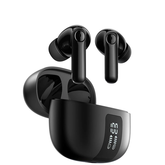 Bluetooth слушалки Joyroom Funpods JR-FN3, TWS, ANC, Черен
