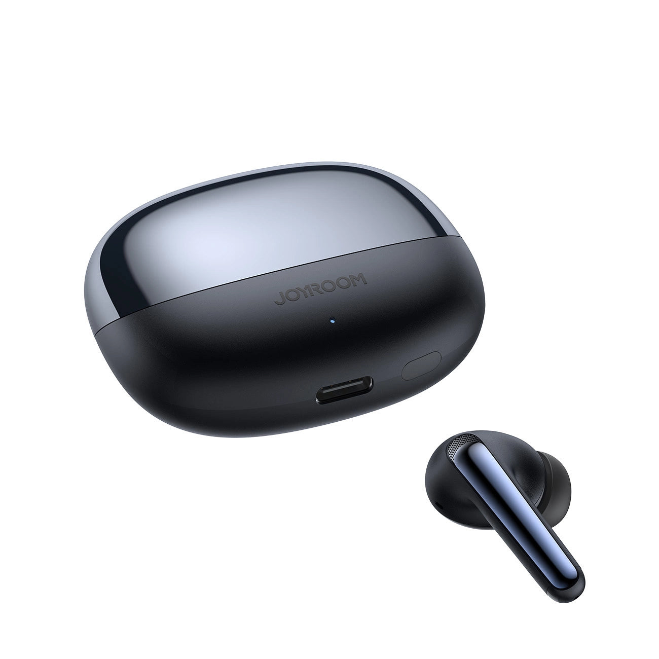 Handsfree Bluetooth Joyroom Funpods JR-FN2, TWS, ANC, Черен