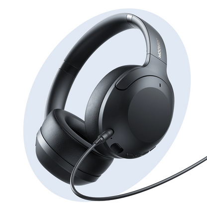 Безжични слушалки Bluetooth Joyroom JR-JH2, A2DP, ANC, Черен