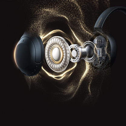 Безжични слушалки Bluetooth Joyroom JR-JH2, A2DP, ANC, Черен