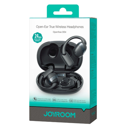 Handsfree Bluetooth Joyroom Open Ear JR-OE4, TWS, Черен