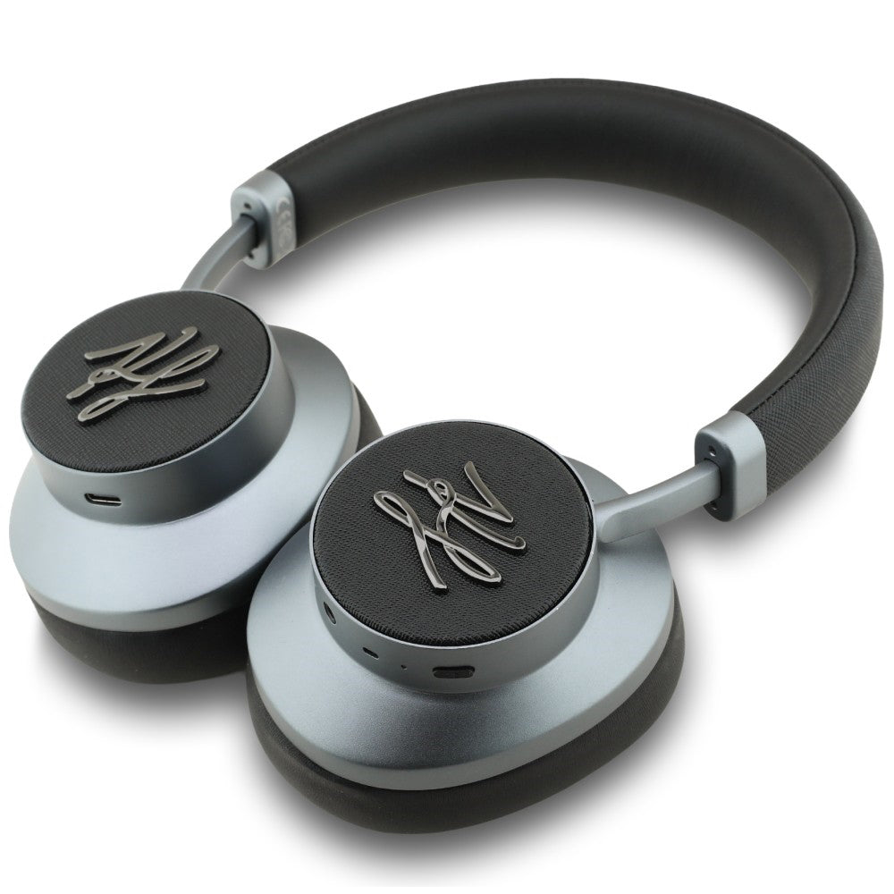Handsfree Bluetooth Karl Lagerfeld Grained Initials, A2DP, ANC, Черен