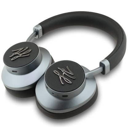 Handsfree Bluetooth Karl Lagerfeld Grained Initials, A2DP, ANC, Черен