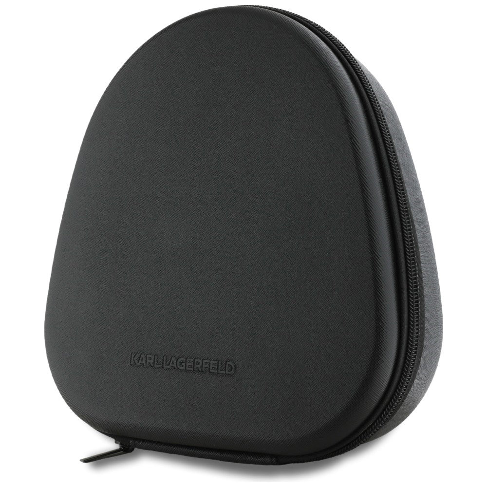 Handsfree Bluetooth Karl Lagerfeld Saffiano Elongated, A2DP, ANC, Сив