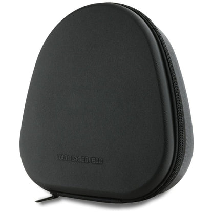 Handsfree Bluetooth Karl Lagerfeld Saffiano Elongated, A2DP, ANC, Черен