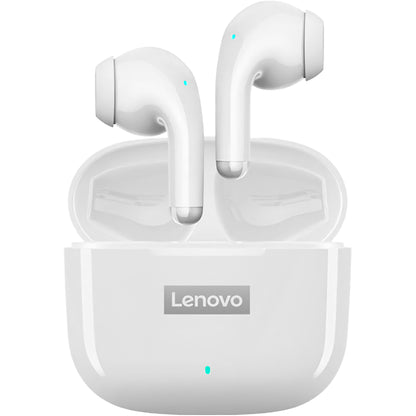 Handsfree Bluetooth Lenovo LP40 Pro, TWS, Бял