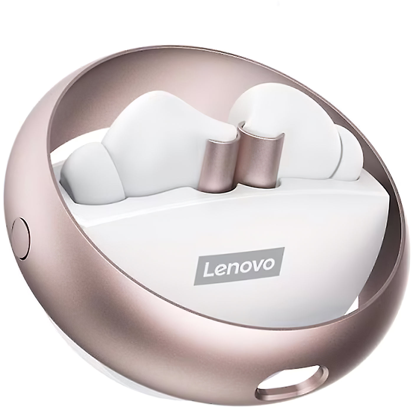 Bluetooth със свободни ръце Lenovo LP60, TWS, бял 