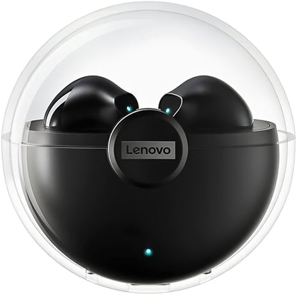 Bluetooth хендсфри Lenovo LP80, TWS, черен 