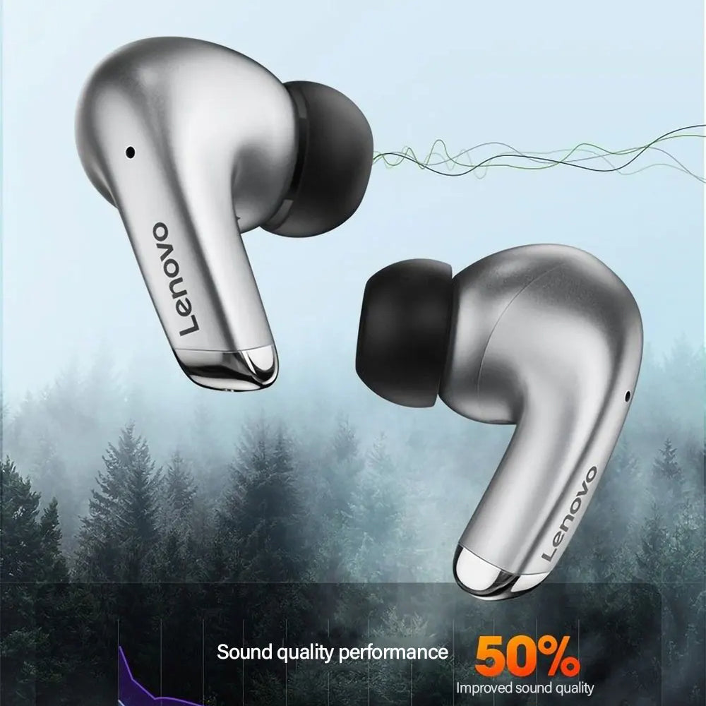Handsfree Bluetooth Lenovo ThinkPlus LP5, TWS, Бял