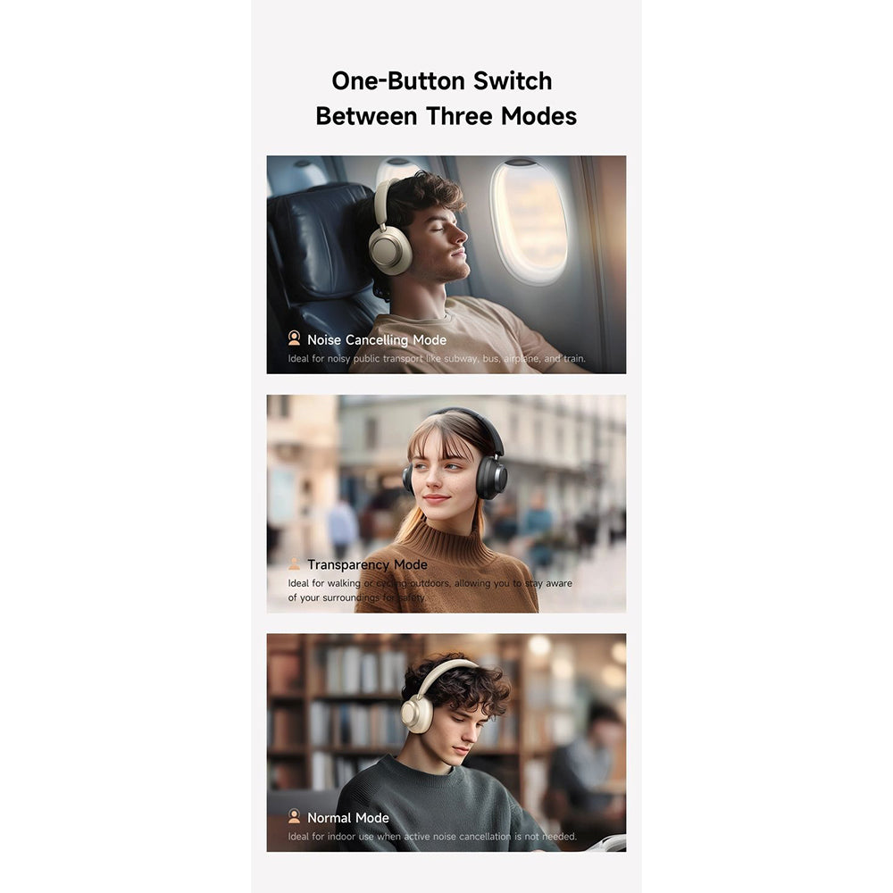 Handsfree Bluetooth McDodo HP-5820 T03, A2DP, ANC, Черен