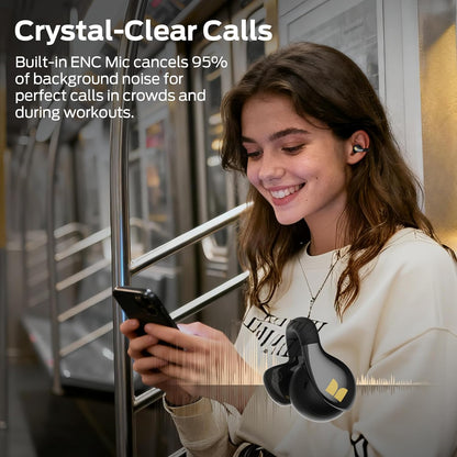 Handsfree Bluetooth Monster AC225, TWS, Черен