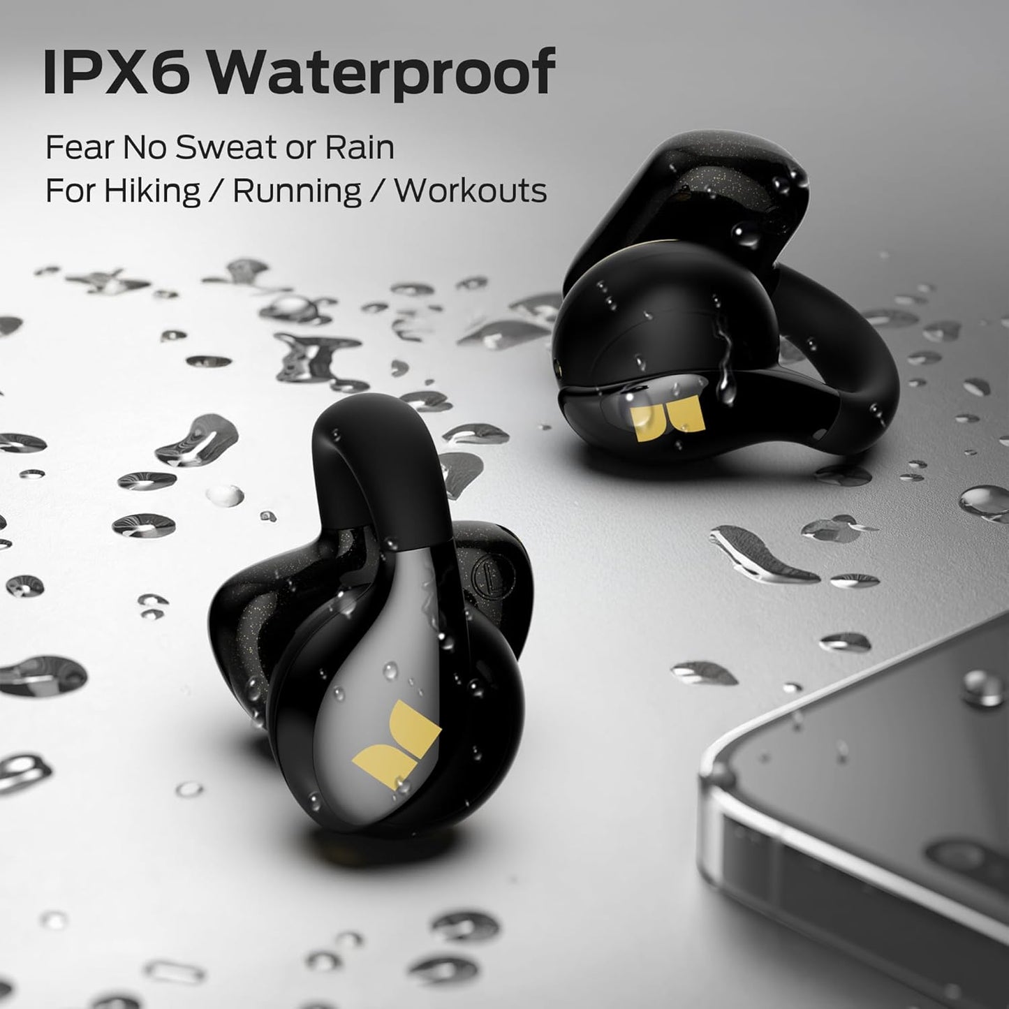 Handsfree Bluetooth Monster AC225, TWS, Черен