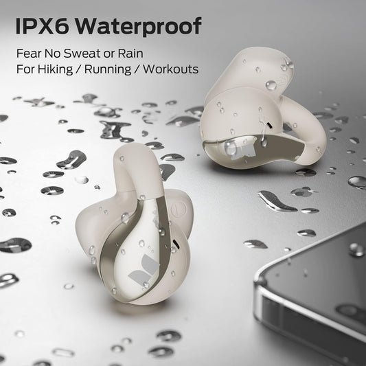 Handsfree Bluetooth Monster AC225, TWS, Светло кремав