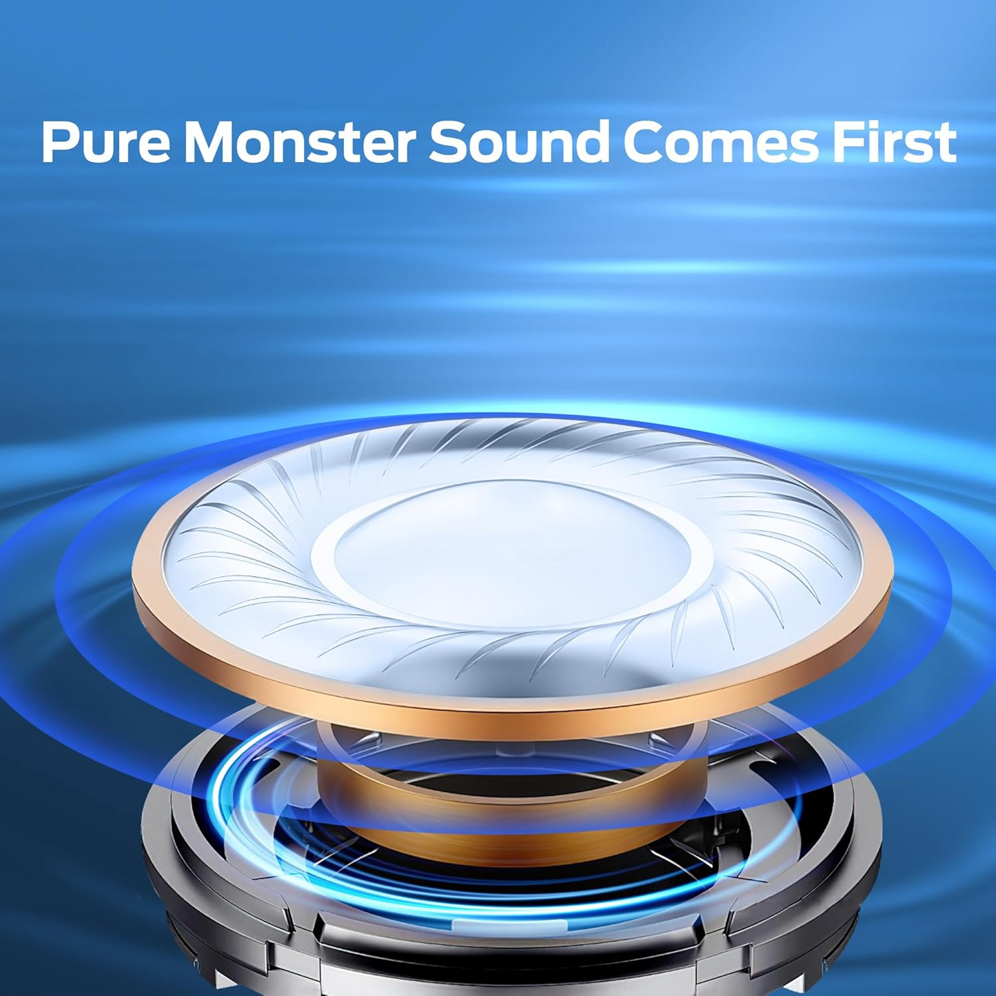 Безжичен слушалка Bluetooth Monster Aria Free, A2DP, Черен