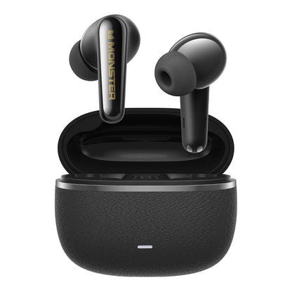 Bluetooth слушалки Monster Clarity 200, TWS, ANC, Черен