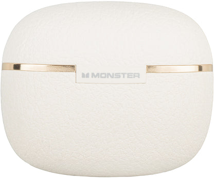 Bluetooth слушалки Monster Clarity 200, TWS, ANC, Светло кремави