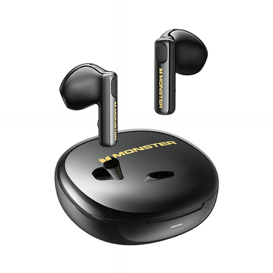 Безжични слушалки Bluetooth Monster N-Lite 209, TWS, Черен
