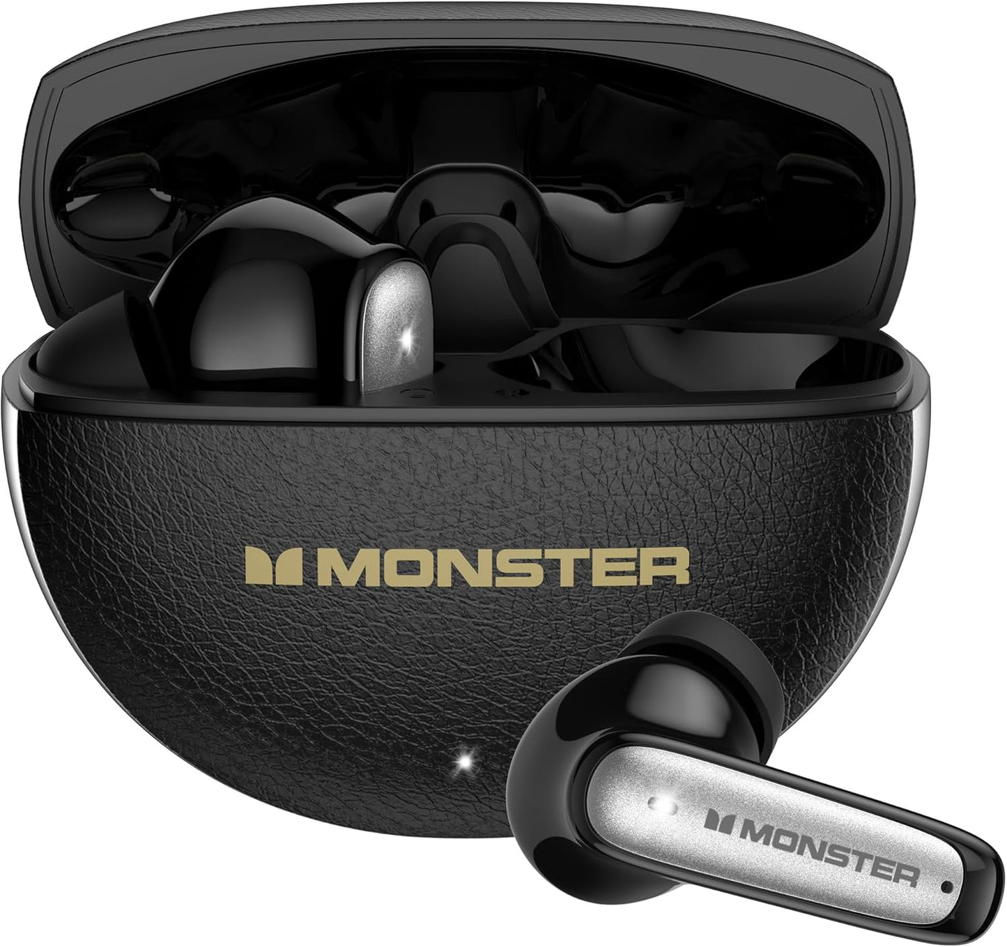 Безжични слушалки Bluetooth Monster N-Lite 310, TWS, Черен
