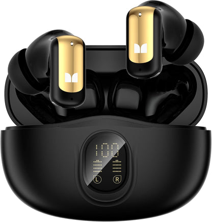 Безжични слушалки Bluetooth Monster N-Lite 217, TWS, Черен