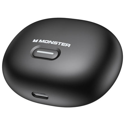 Безжични слушалки Bluetooth Monster N-Lite 206, TWS, Черен