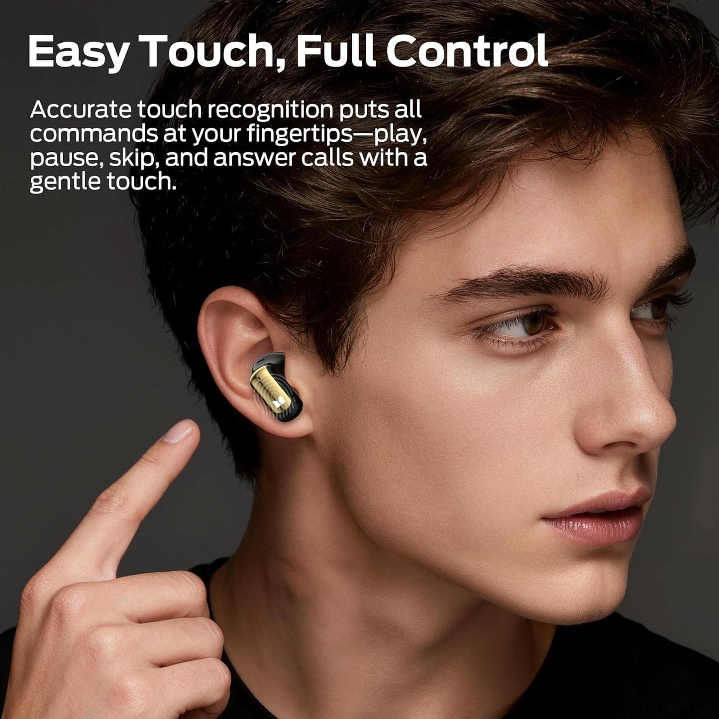Безжични слушалки Bluetooth Monster N-Lite 217, TWS, Черен