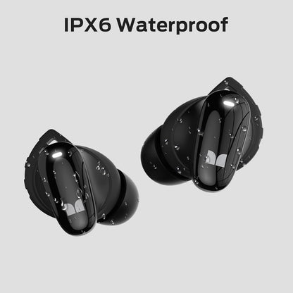 Безжични слушалки Bluetooth Monster N-Lite 206, TWS, Черен