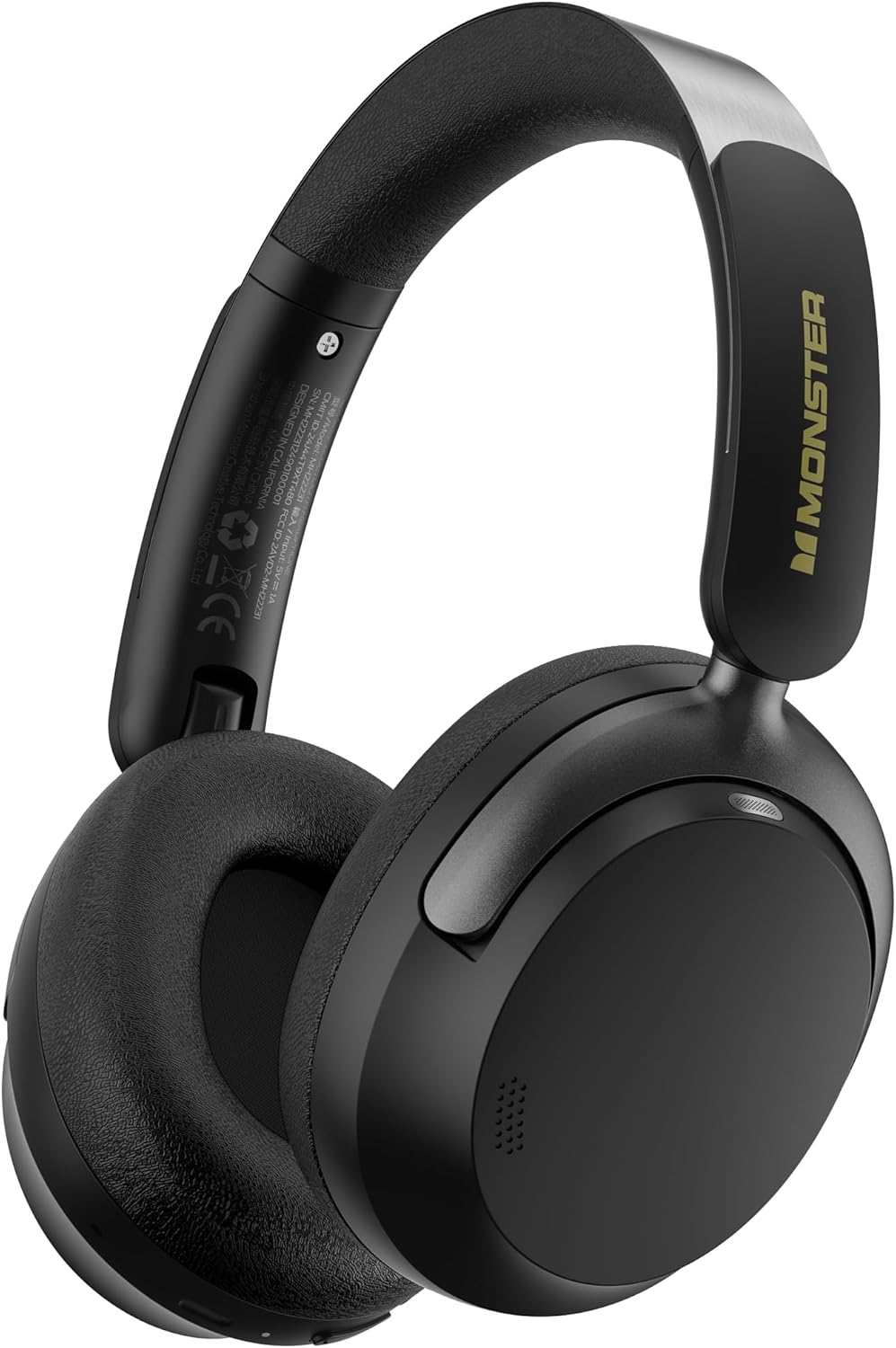 Безжичен слушалки Bluetooth Monster Persona 3rd, MultiPoint, A2DP, ANC, Черен