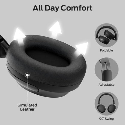 Безжичен слушалки Bluetooth Monster Persona 3rd, MultiPoint, A2DP, ANC, Черен