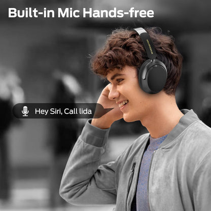 Безжичен слушалки Bluetooth Monster Persona 3rd, MultiPoint, A2DP, ANC, Черен