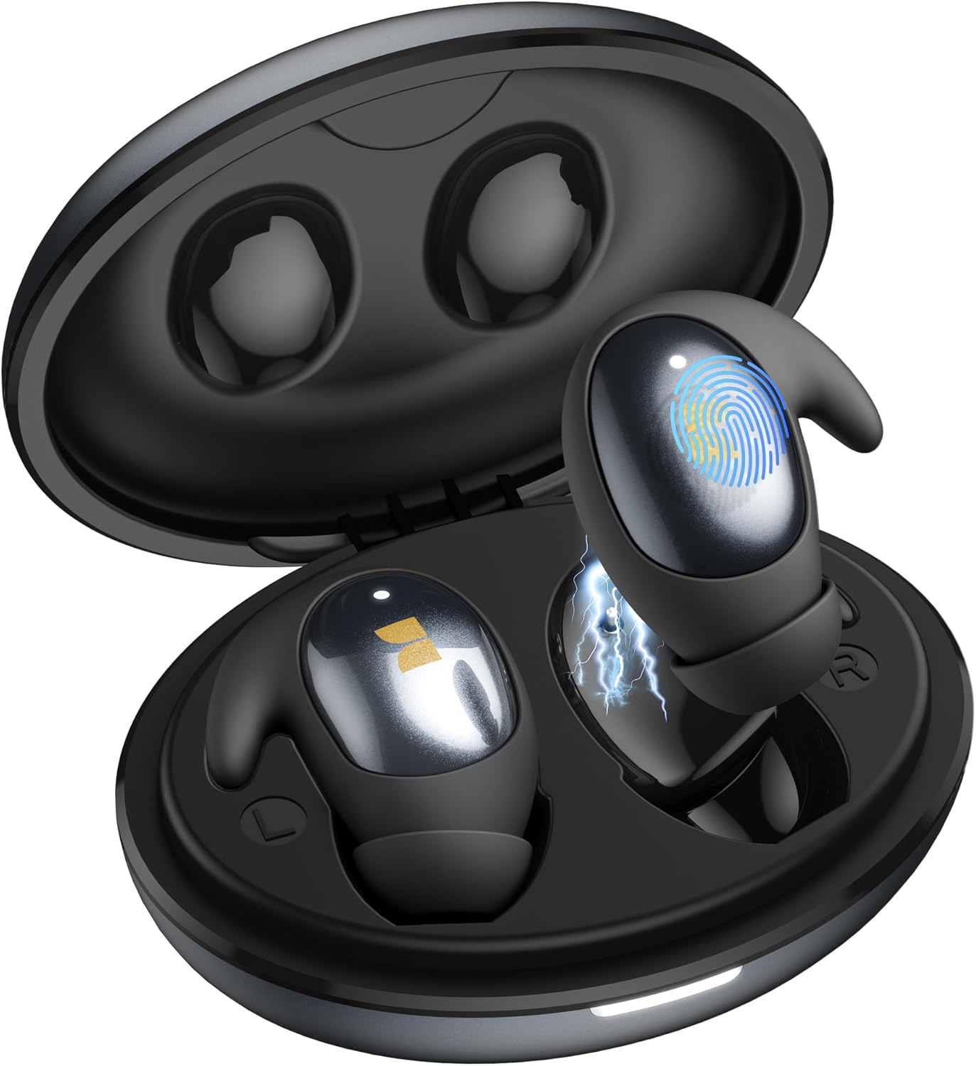 Handsfree Bluetooth Monster Sleep Ear100, TWS, Черен