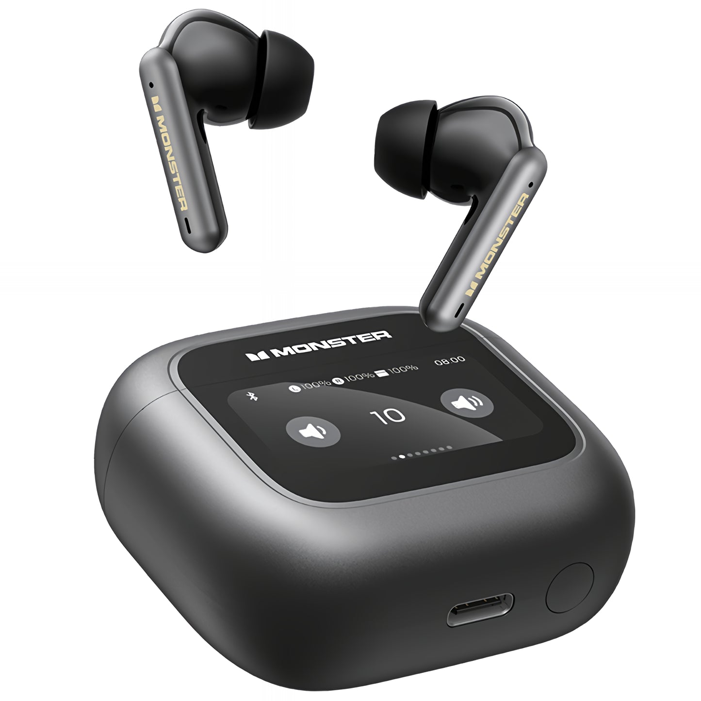 Handsfree Bluetooth Monster TH300, TWS, Черен