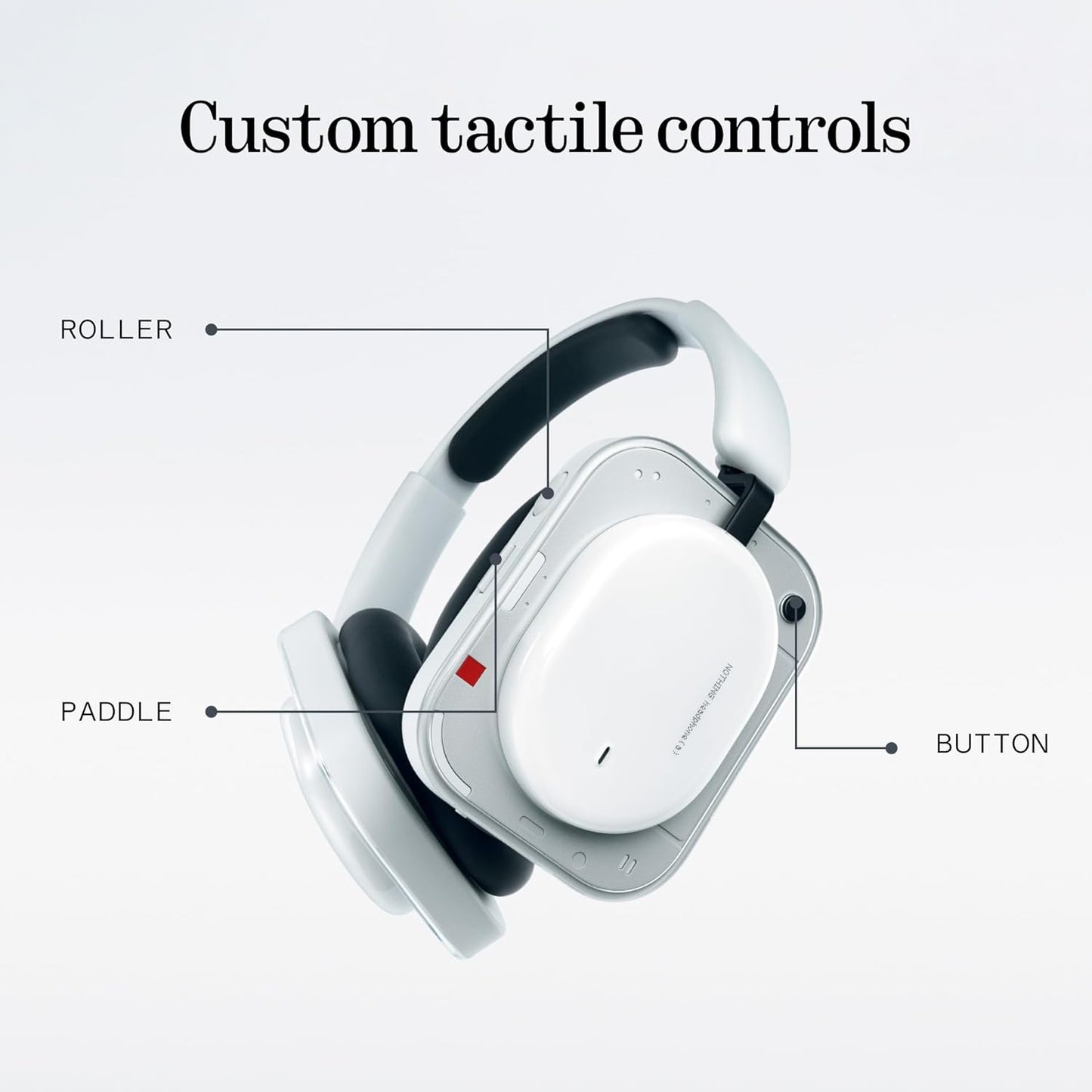Handsfree Bluetooth Nothing Headphone (a), MultiPoint, A2DP, ANC, Розов