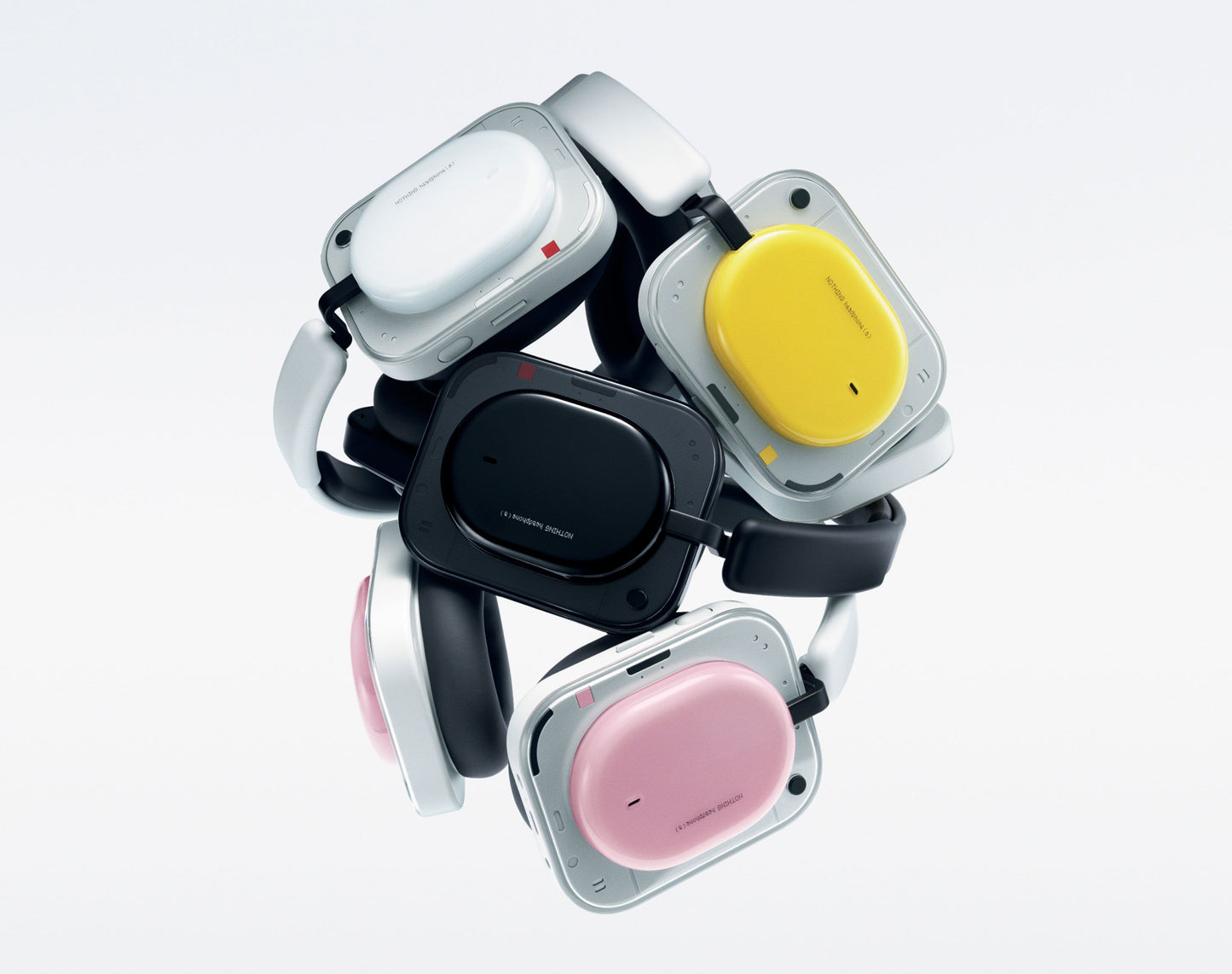 Handsfree Bluetooth Nothing Headphone (a), MultiPoint, A2DP, ANC, Розов