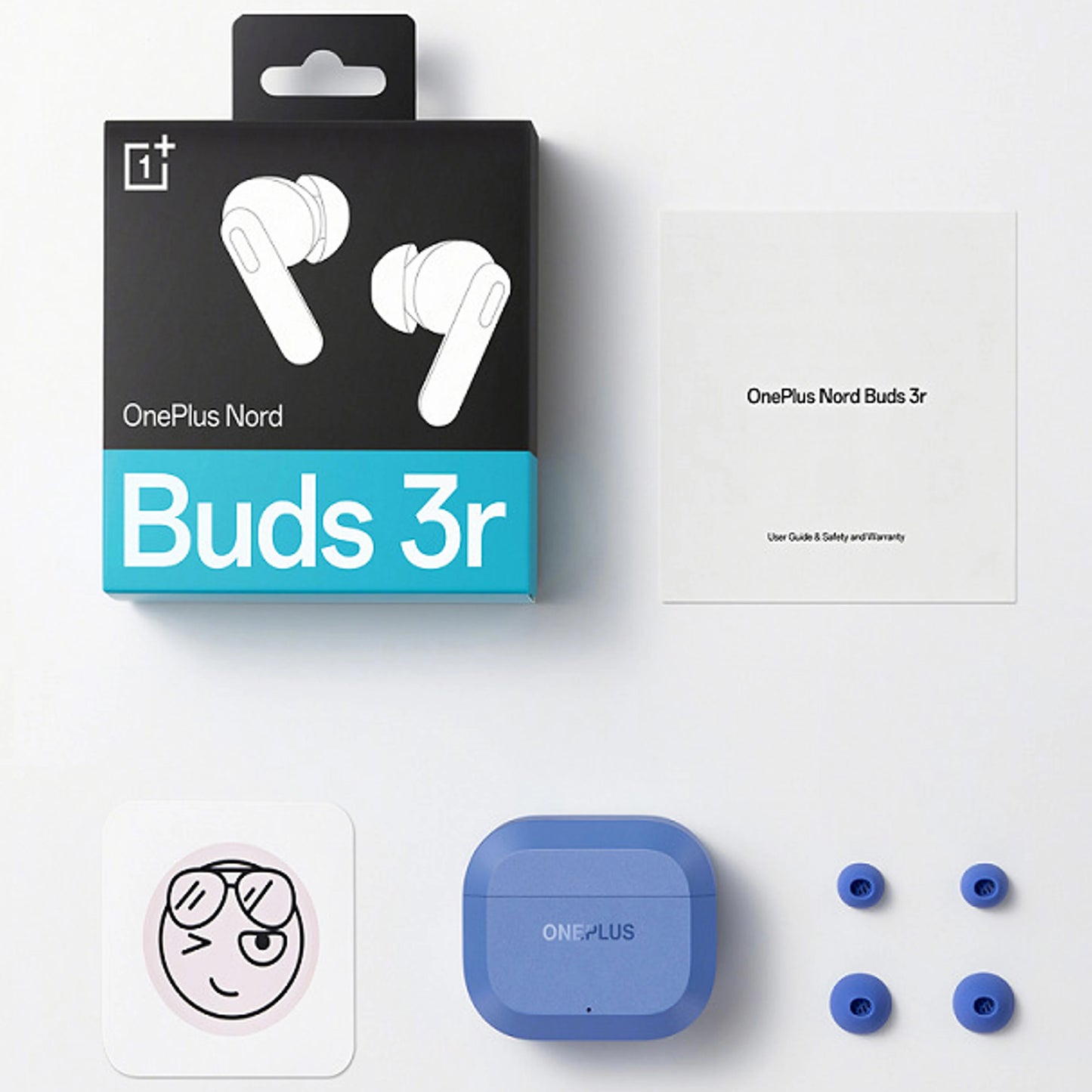 Handsfree Bluetooth OnePlus Nord Buds 3R, TWS, MultiPoint, Син 5481159040