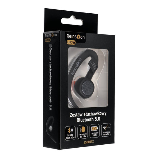 Handsfree Bluetooth Reinston ESB001X, MultiPoint, A2DP, Черен