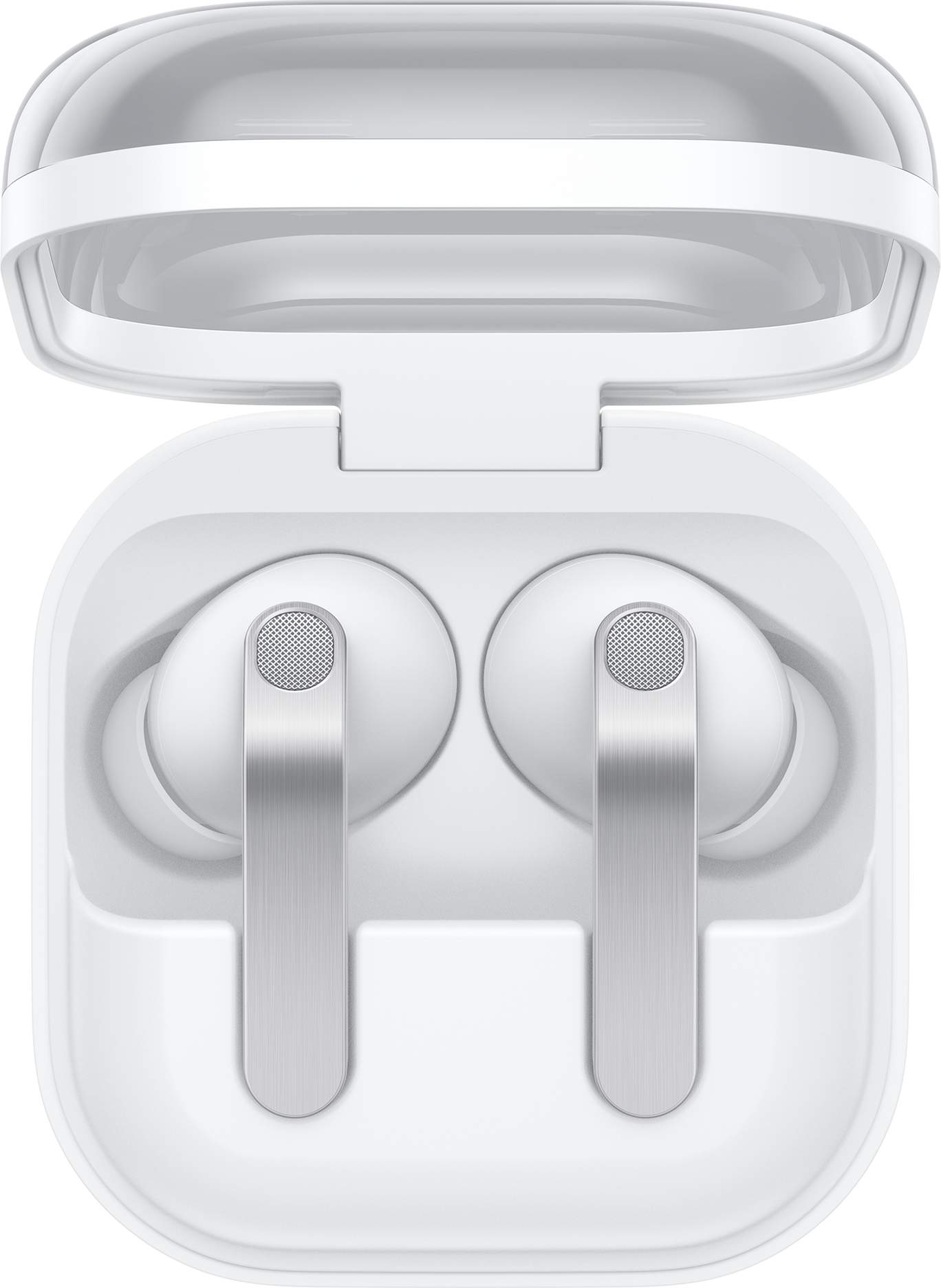 Безжични слушалки Bluetooth Samsung Galaxy Buds4 Pro, бели SM-R640NZWAEUE