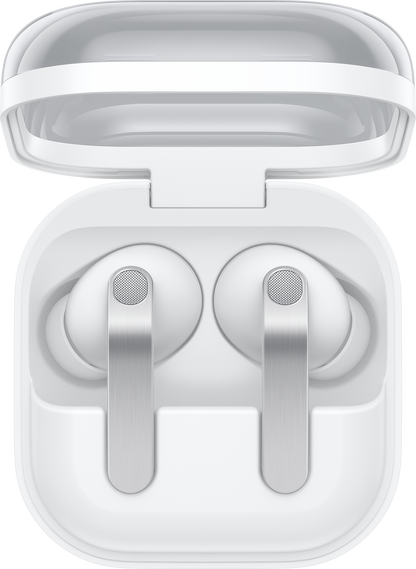 Безжични слушалки Bluetooth Samsung Galaxy Buds4 Pro, бели SM-R640NZWAEUE