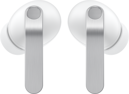 Безжични слушалки Bluetooth Samsung Galaxy Buds4 Pro, бели SM-R640NZWAEUE