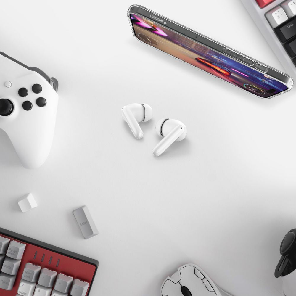 Handsfree Bluetooth Spigen SA2400, TWS, ANC, Черен