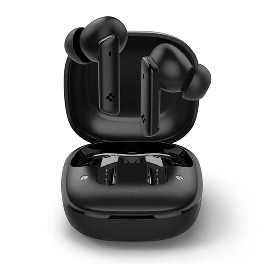 Handsfree Bluetooth Spigen SA2402, TWS, ANC, Черен ASD07888