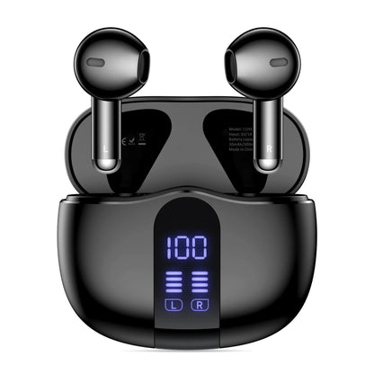 Handsfree Bluetooth Tech-Protect Ultraboost Core G2, TWS, Черен
