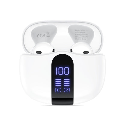 Безжични слушалки Bluetooth Tech-Protect Ultraboost Core G2, TWS, бели