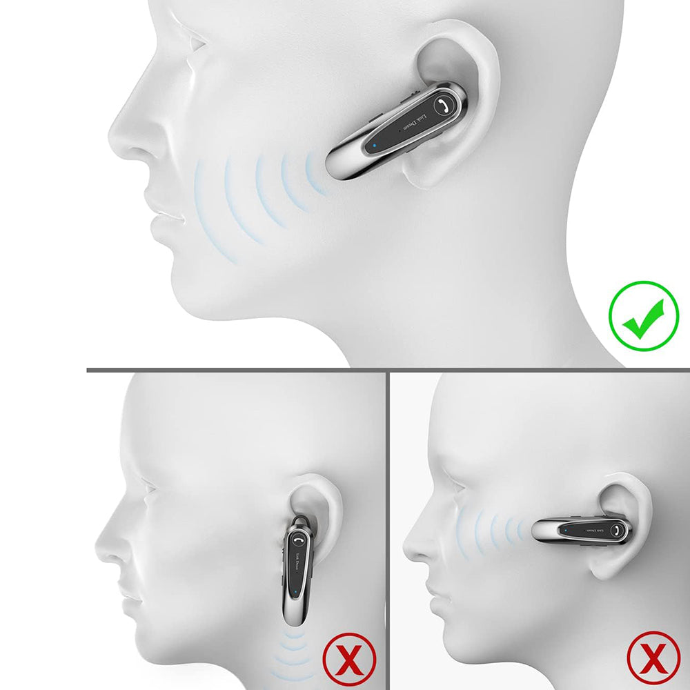 Handsfree Bluetooth Techsuit CB2 AirTalk, A2DP, Черен