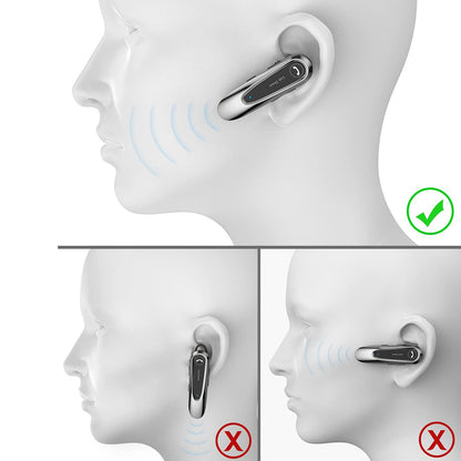 Handsfree Bluetooth Techsuit CB2 AirTalk, A2DP, Черен