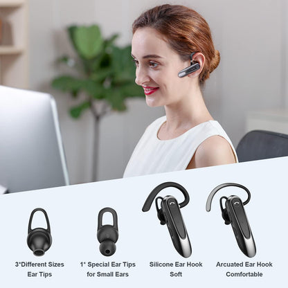 Handsfree Bluetooth Techsuit CB2 AirTalk, A2DP, Черен
