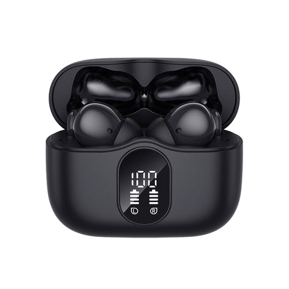 Handsfree Bluetooth Techsuit CW3 WaveBeat 100, TWS, ANC, Черен