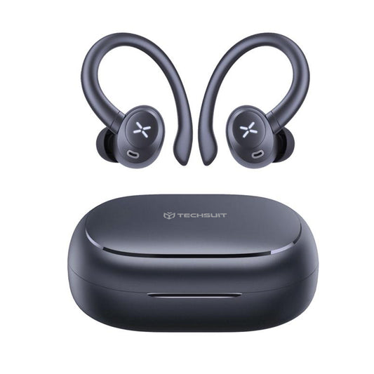 Handsfree Bluetooth Techsuit CW4 AirTune, TWS, Черен