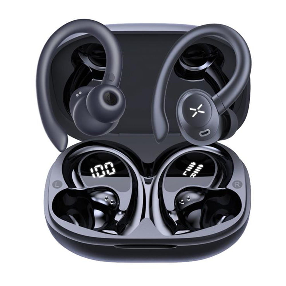 Handsfree Bluetooth Techsuit CW4 AirTune, TWS, Черен