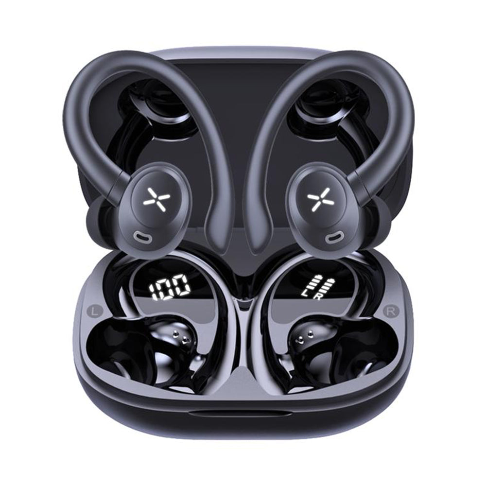 Handsfree Bluetooth Techsuit CW4 AirTune, TWS, Черен