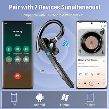 Handsfree Bluetooth Techsuit G9 TalkZen, A2DP, Черен